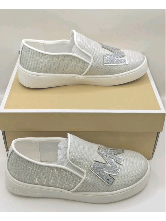 Rachel Other - Michael KORS girls Jem Rachel2 Shoes Size Kids 13 Color White And Silver